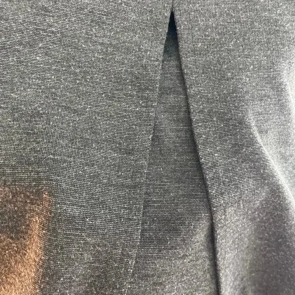 Zara Trafaluc Gray Sleeveless Bodycon Fitted Stretch Midi Dress Women sz S - Picture 7 of 7